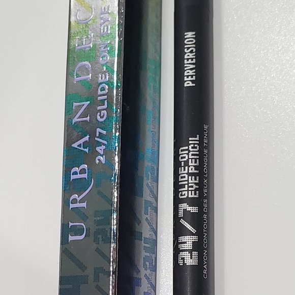 40% SUEPR SALE! ✅ 2 x Urban Decay PERVERSION 24/7 Glide-On Pencils ✨ BNIBs - Picture 5 of 5